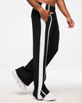 Zumba Haus Wide Leg Sweatpants With Side Panel Z2