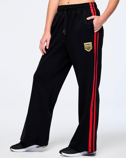 Victory Wide Leg Track Pants B17