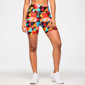 Zumba Rays High Waisted Biker Shorts Z23