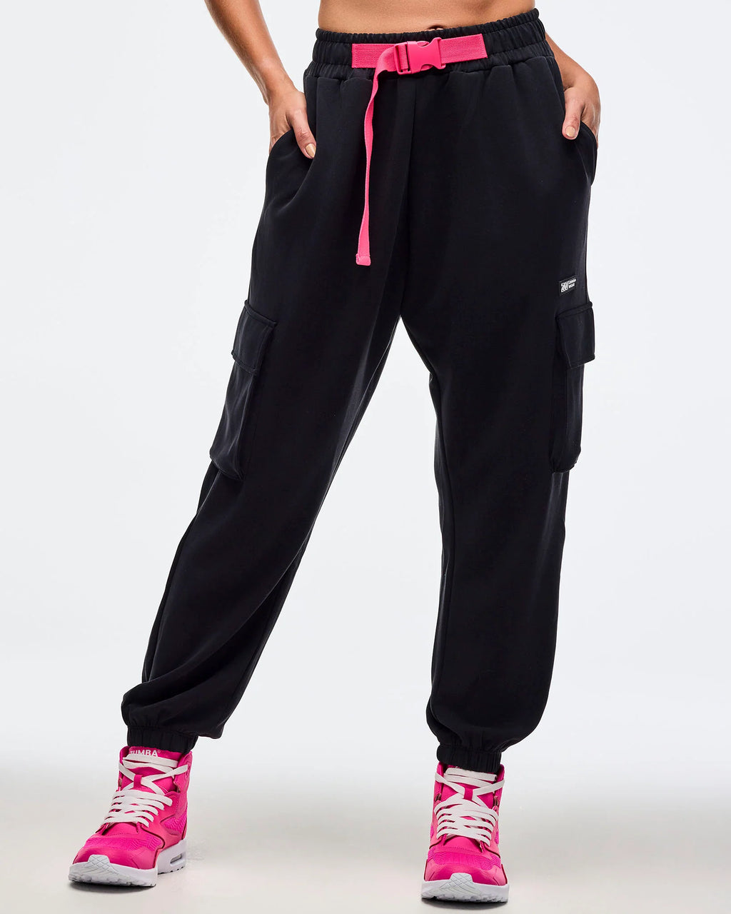 Sizzlin' Modal Slouch Cargo Pants With Belt