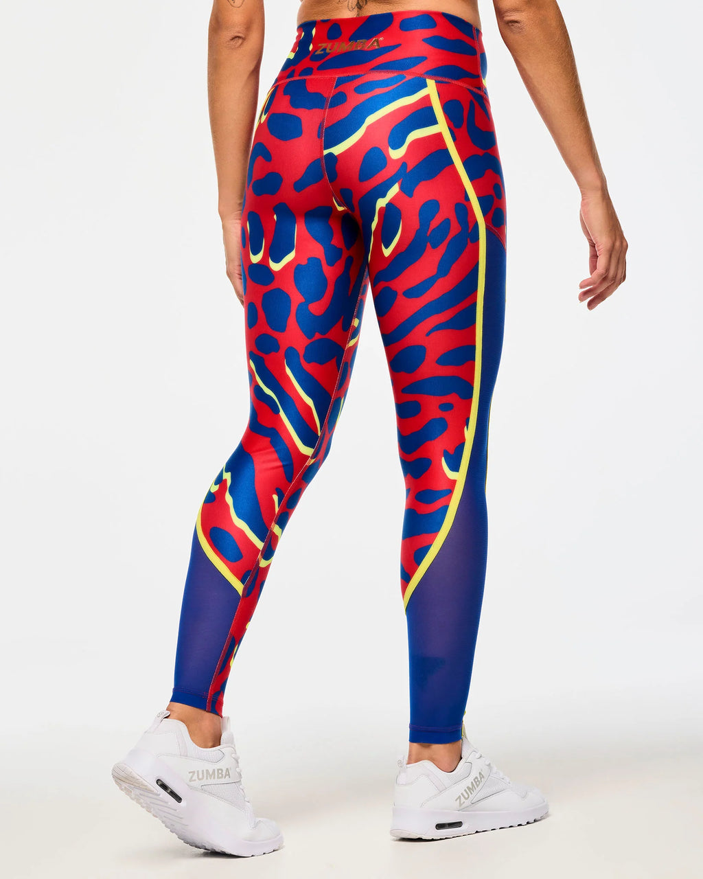 Victory High Waisted Ankle Leggings With Side Inserts B17