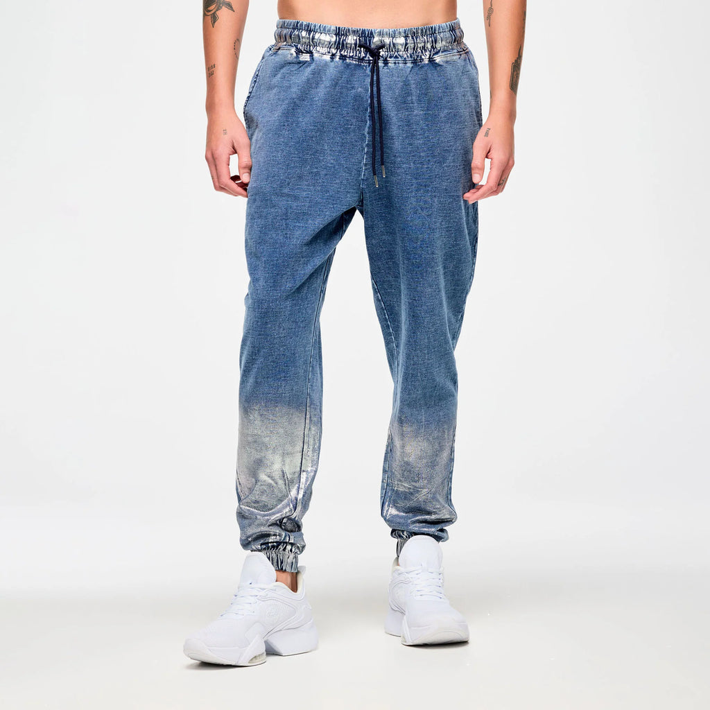 Blue Jean Knit Pants B24