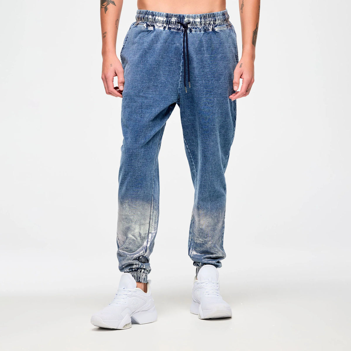 Blue Jean Knit Pants B24