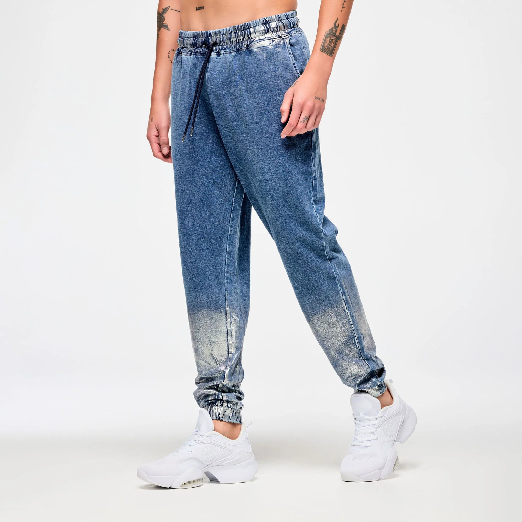 Blue Jean Knit Pants B24
