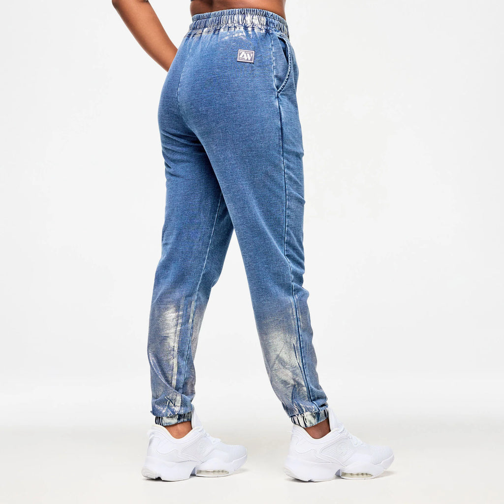 Blue Jean Knit Pants B24