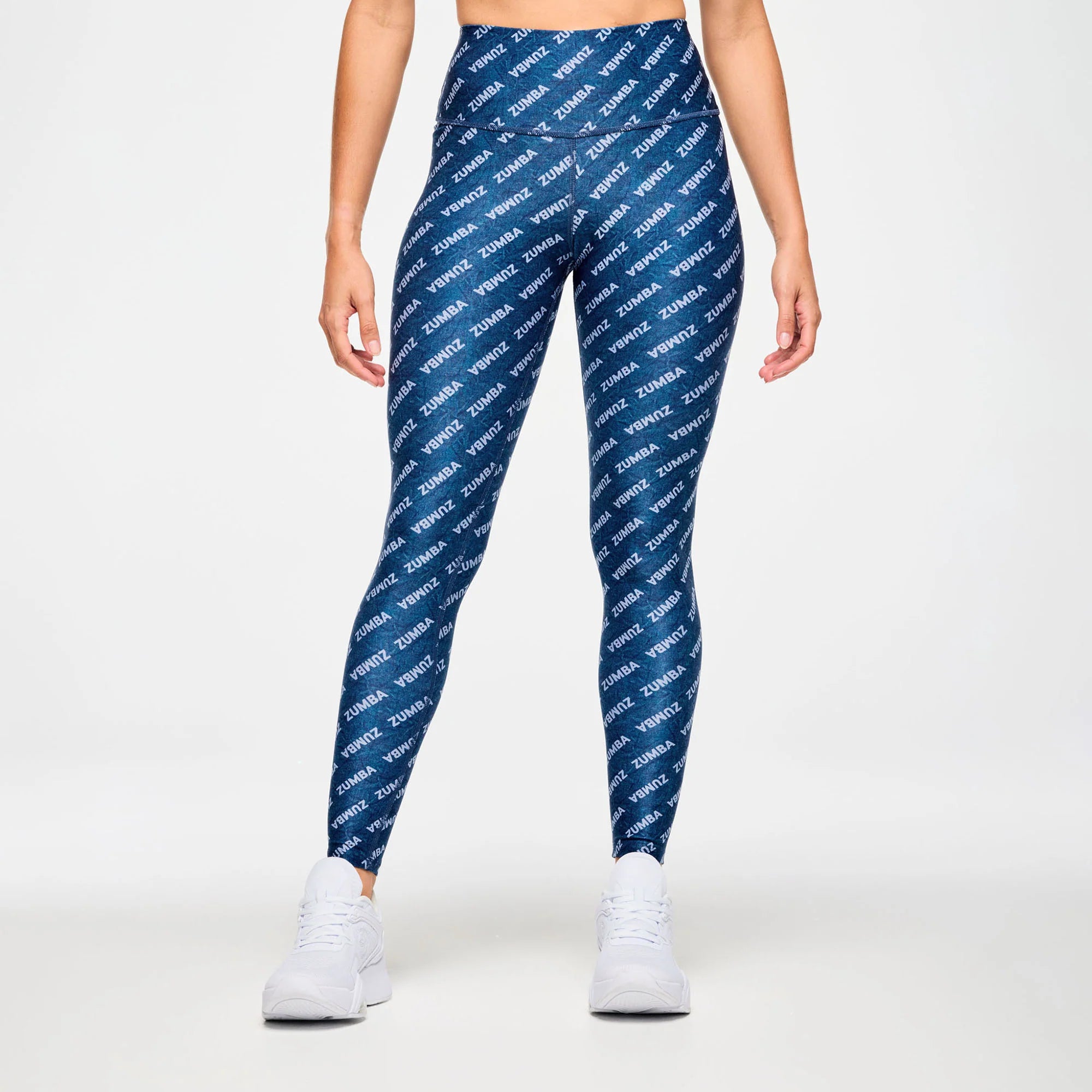 Blue Jean High Waisted Ankle Leggings Denim B21