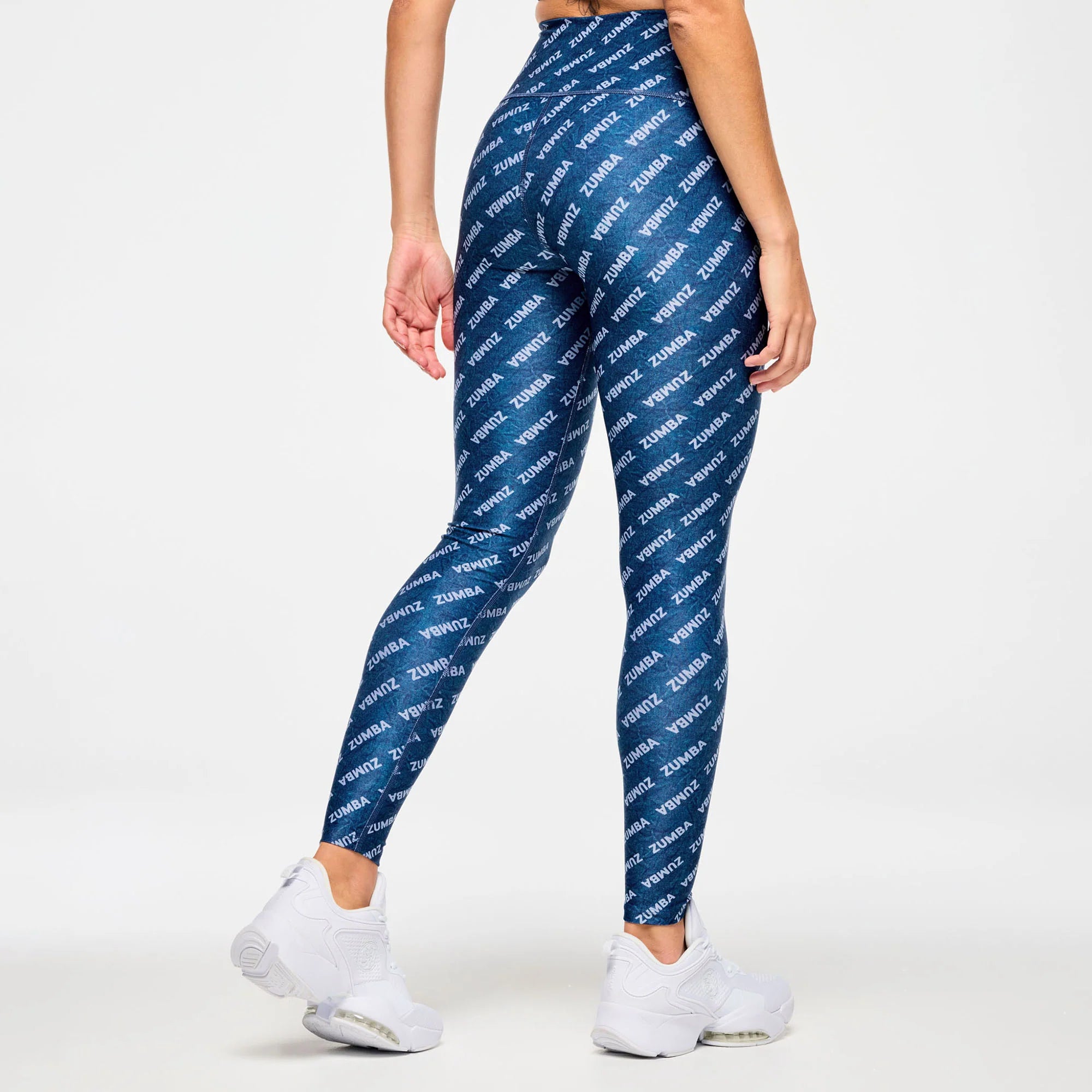 Blue Jean High Waisted Ankle Leggings Denim B21