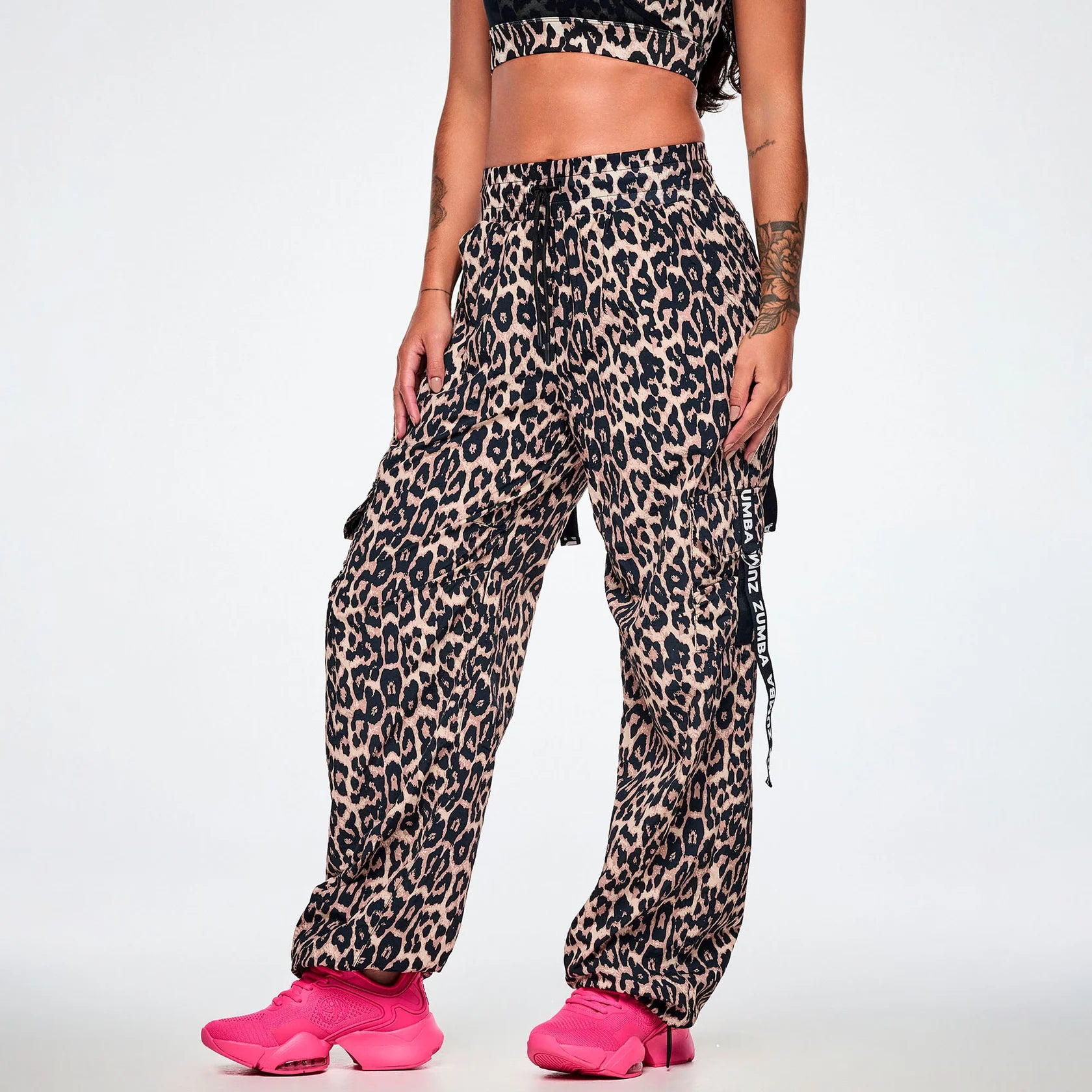 Rock 'n' Roll Woven Long Cargo Pants Z19