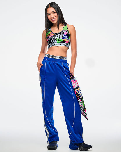 Dale-Z Double Waisted Slouch Woven Pants Z11