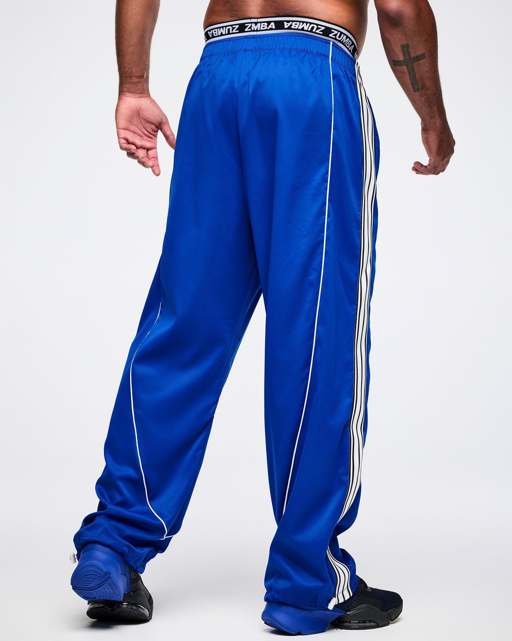 Dale-Z Double Waisted Slouch Woven Pants Z11