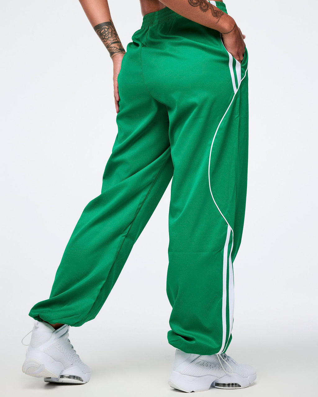Color Spree Curvy Track Pants