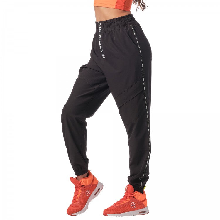 Color Your Dance Floor High Waisted Cargo Pants Z23