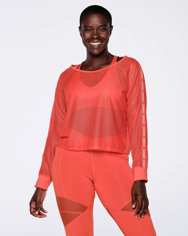 Zumba Core Mesh Pullover ZC