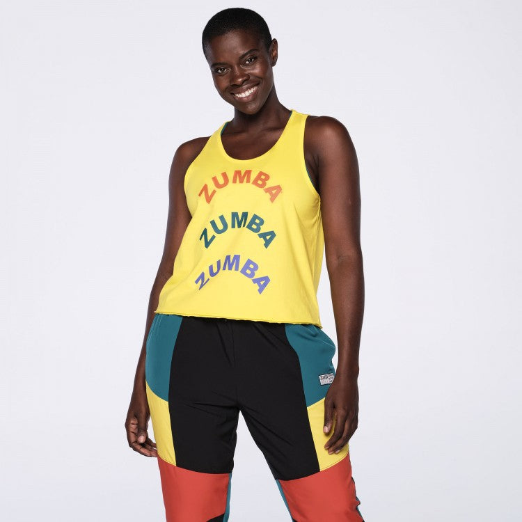 Zumba Zumba Zumba Crop Loose Tank Z24