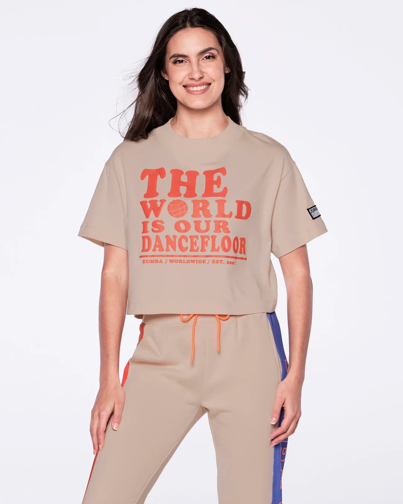 The World Is Our Dance Floor Crop Top BZC15