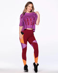 Zumba Dance Crew Mesh Crop Top  ZC