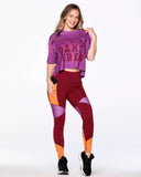 Zumba Dance Crew Mesh Crop Top  ZC