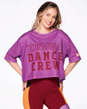 Zumba Dance Crew Mesh Crop Top  ZC