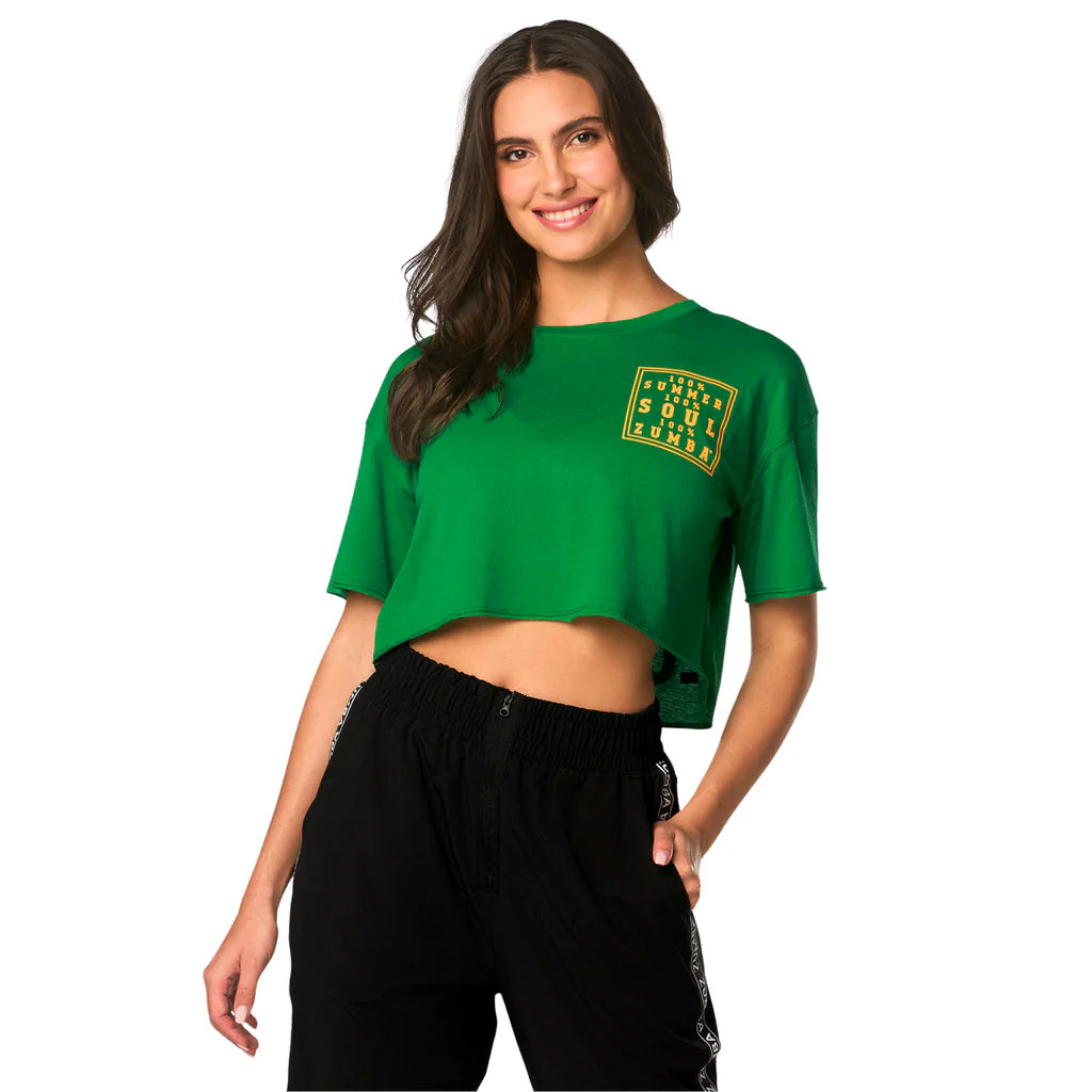 All Fiesta No Siesta Crop Top B6