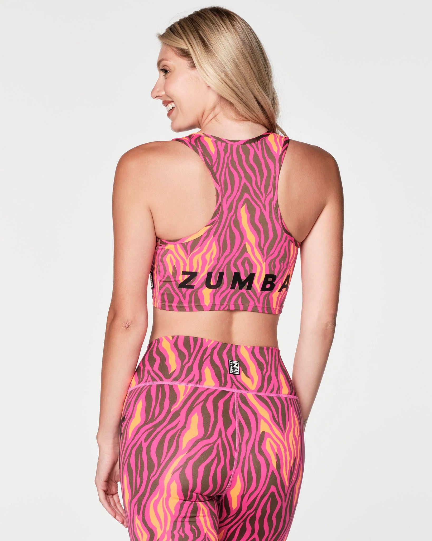 Zumba In The Wild Crop Tank B11