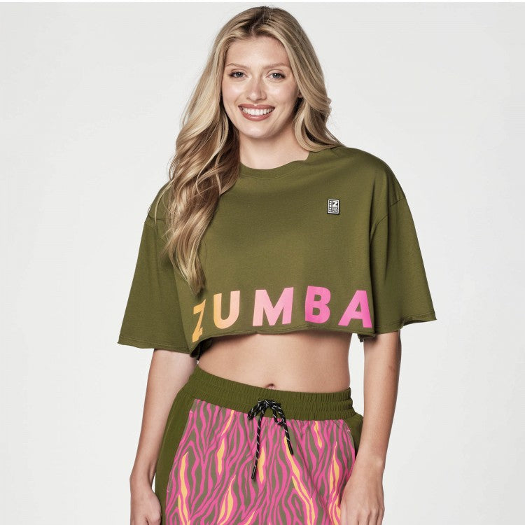 Zumba In The Wild Ultra Crop Top Z24