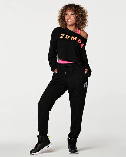 Zumba Move Crop Sweatshirt Z13