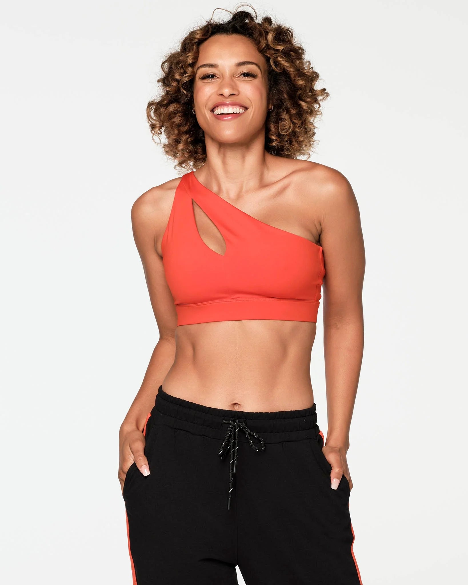 Zumba Happy One Shoulder Bra B8