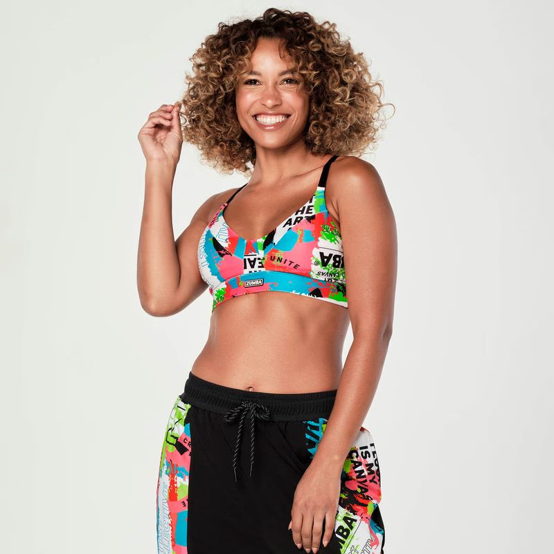 Free To Create Crop Bra Tank Z22