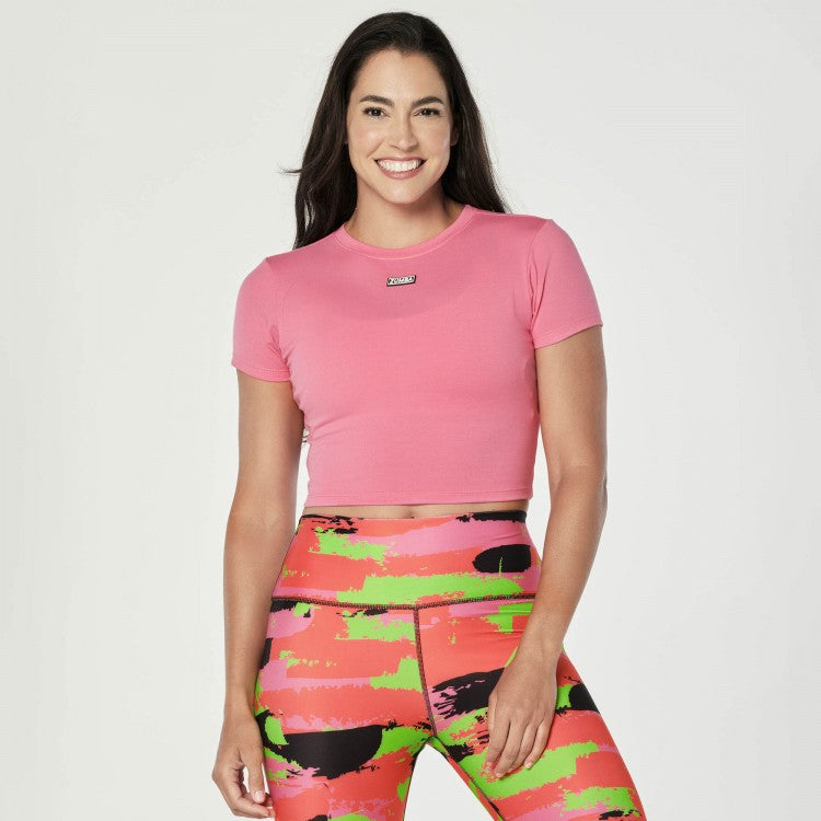 Dance Floor Is my Canvas Crop Top Z24