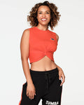 Generation Zumba Twist Front Crop Tank ZN