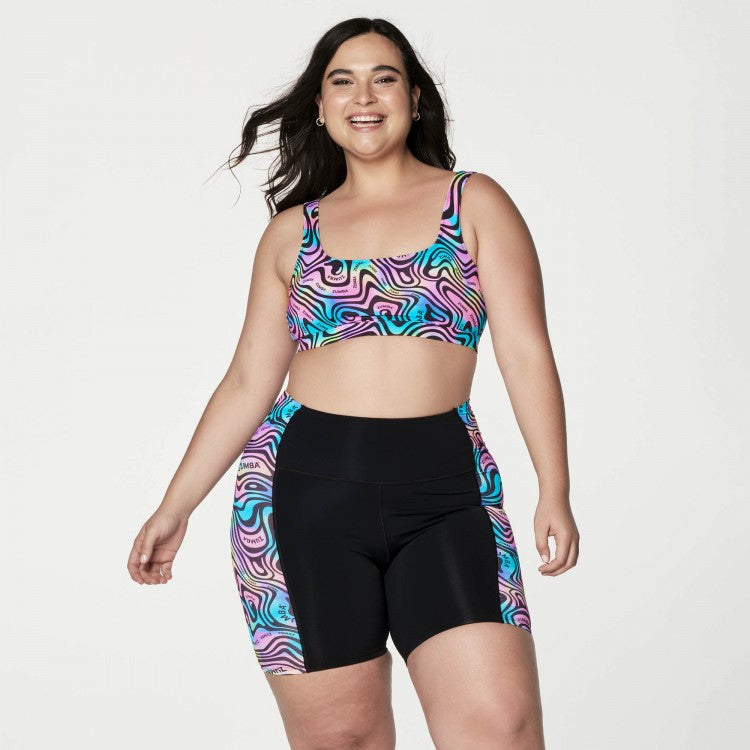 Zumba Printed Swim Bra Z11
