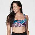 Zumba Printed Swim Bra Z9