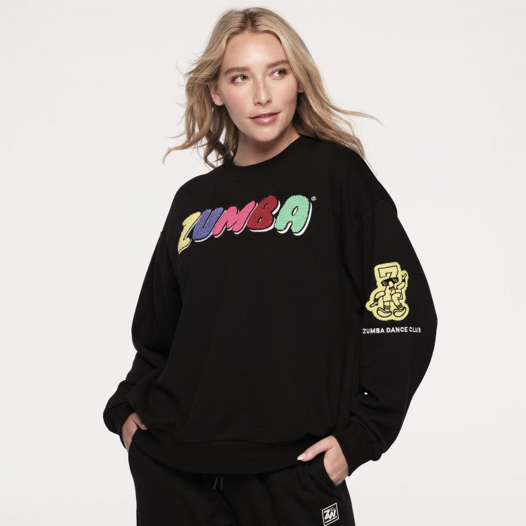 Zumba Varsity Sweatshirt Z24