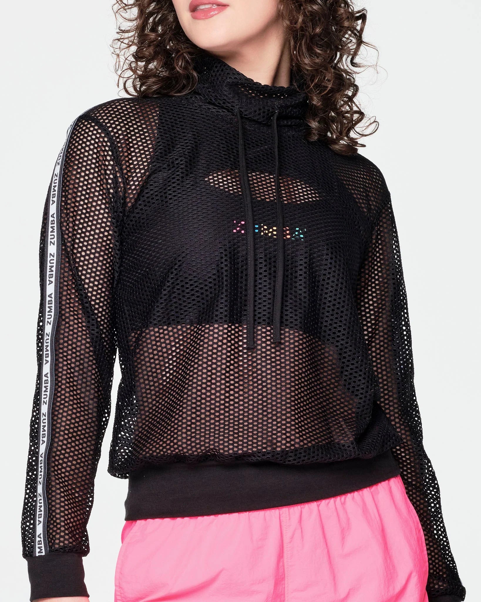 Zumba Upbeat Mesh Pullover B13