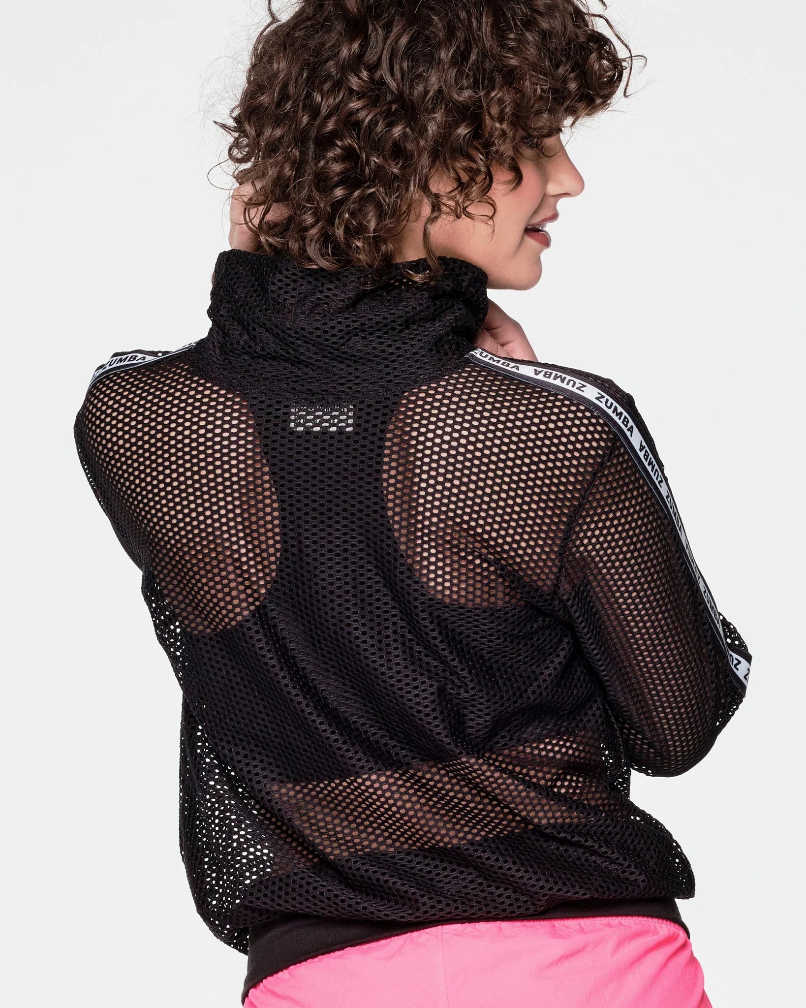 Zumba Upbeat Mesh Pullover B13