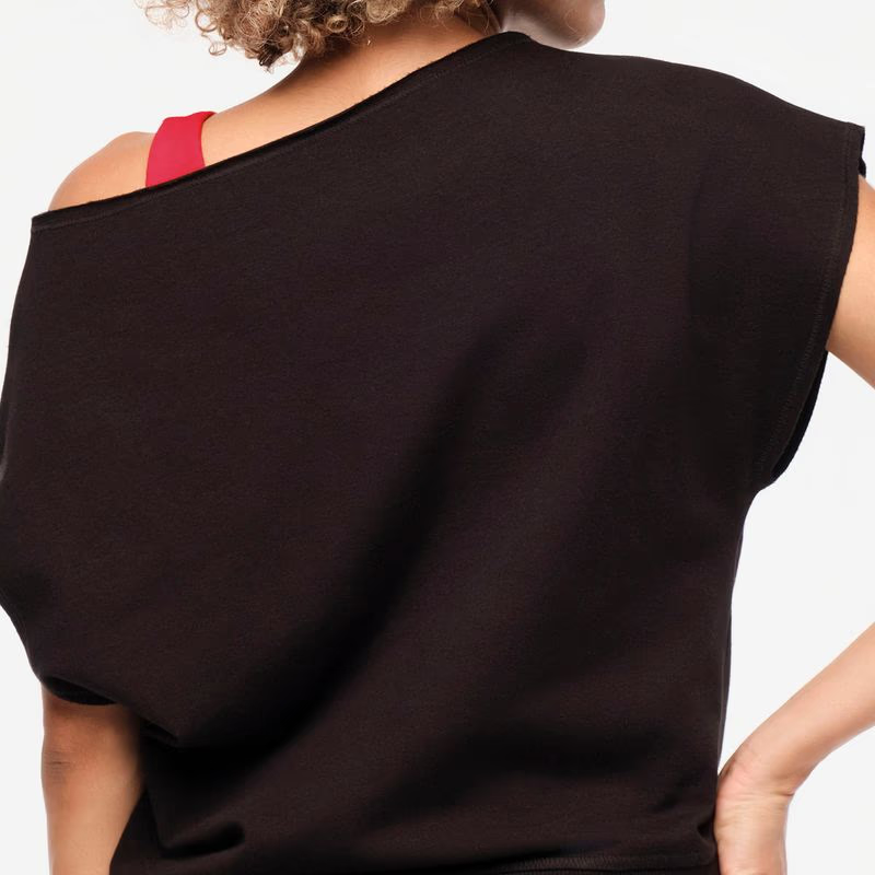 Zumba Explore Off The Shoulder Short Sleeve Sweatshirt Z23