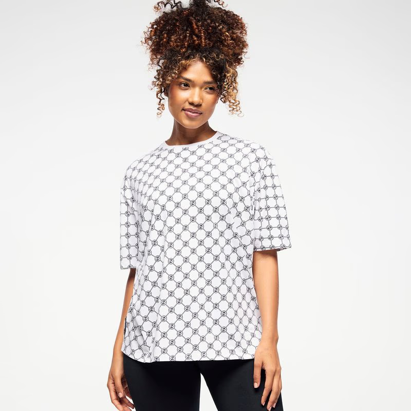 Zumba Runway Boxy Top With Side Slits Z24