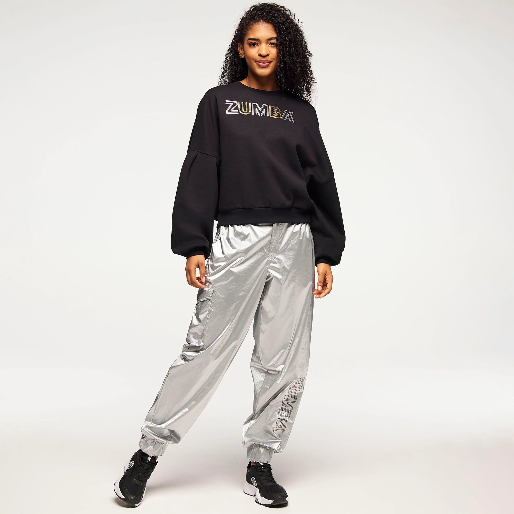 Zumba Runway Pullover Sweatshirt With Bubble Z23