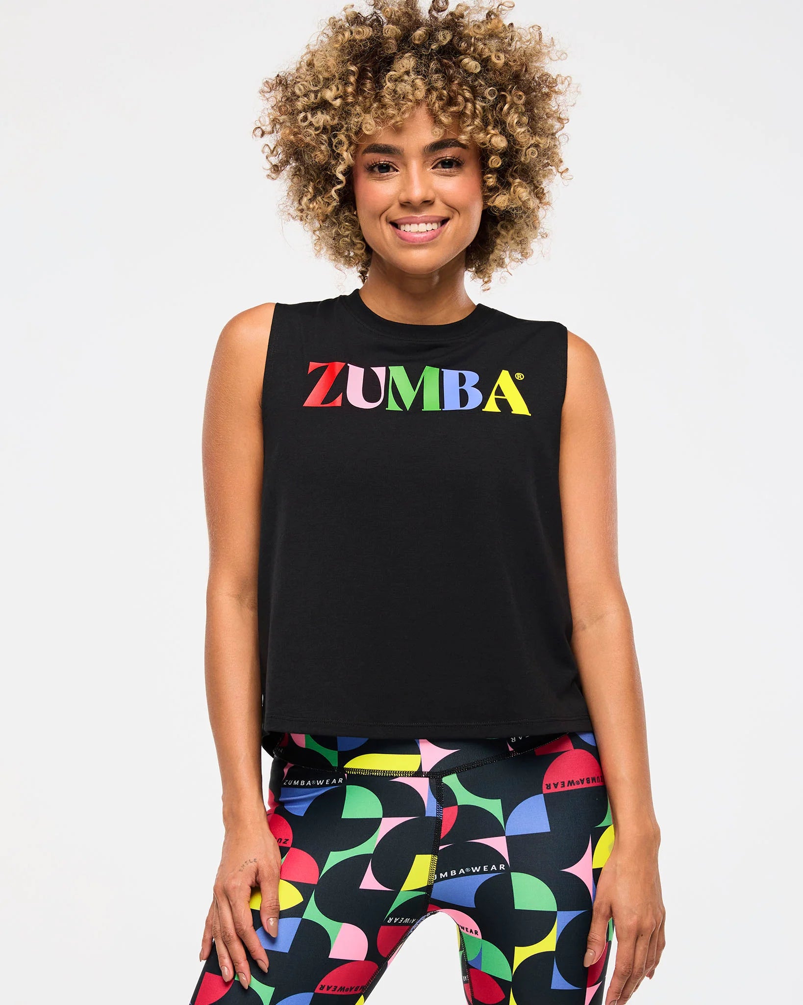 Zumba Haus Loose Muscle Tank B7