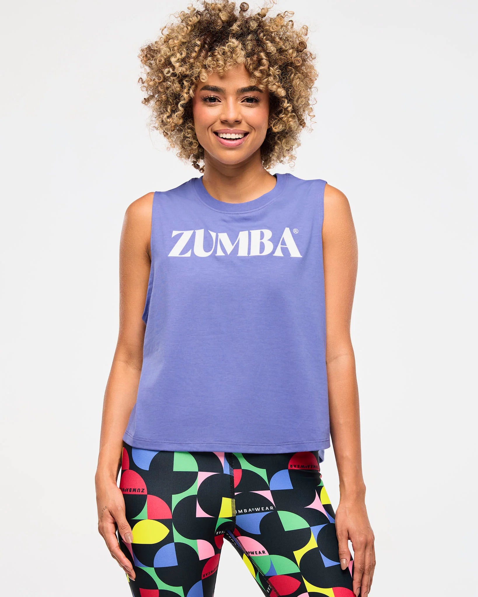 Zumba Haus Loose Muscle Tank B7