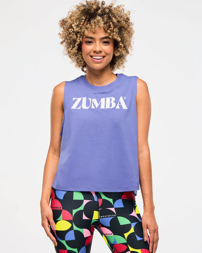 Zumba Haus Loose Muscle Tank Z3