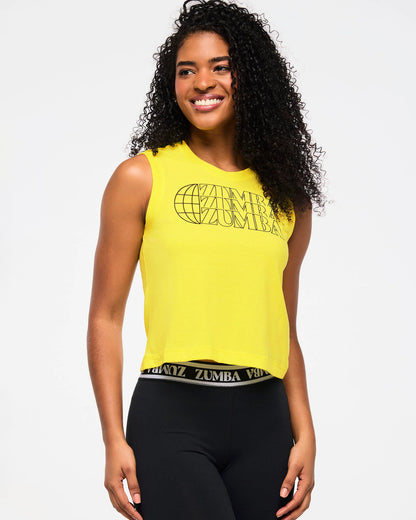 Zumba Haus Crew Neck Tank Z2