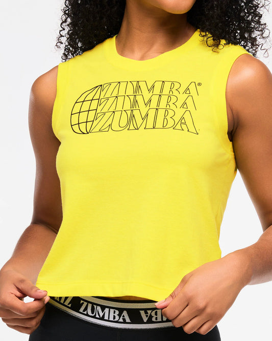 Zumba Haus Crew Neck Tank Z2