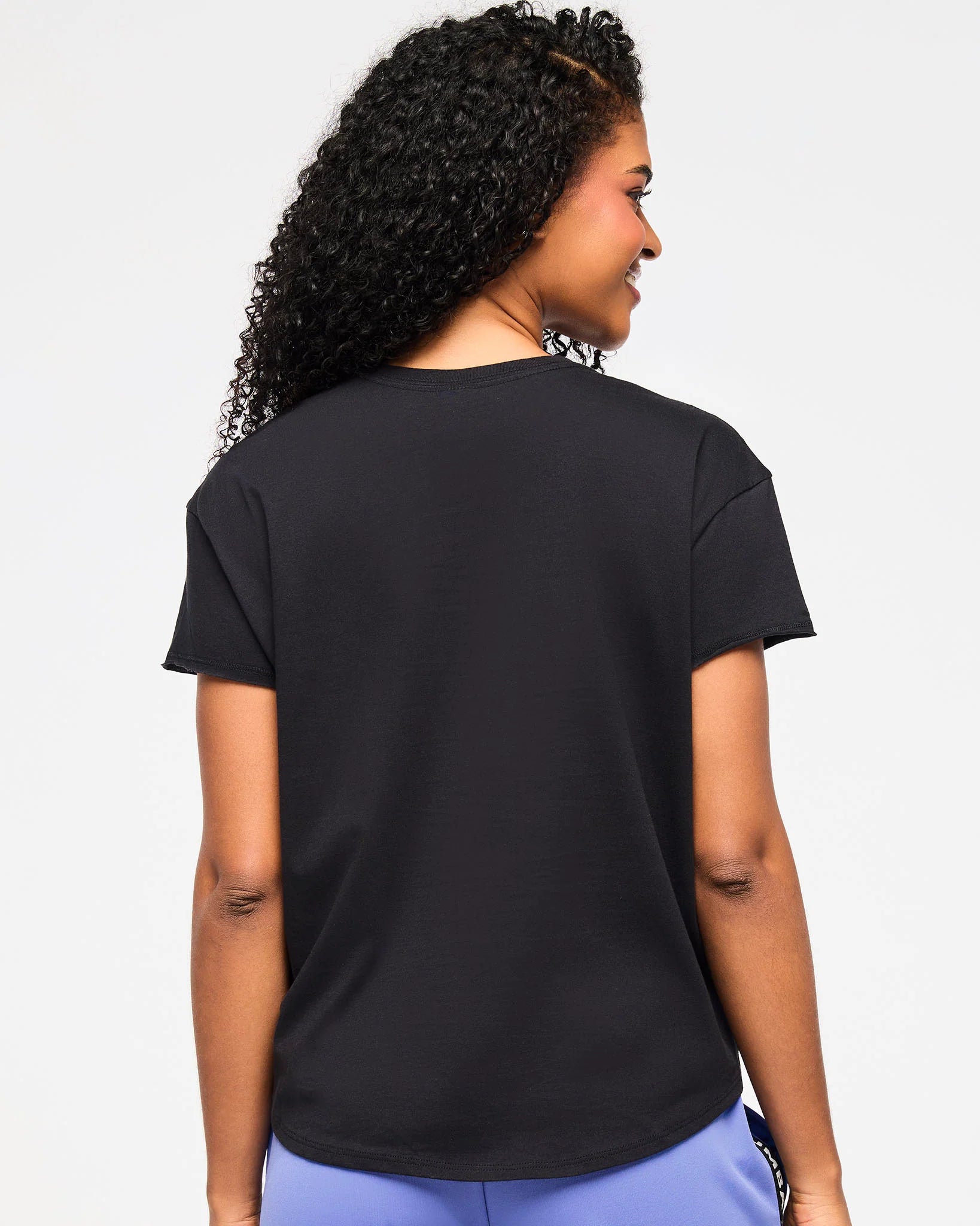Zumba Haus High Low Crew Neck Top B5
