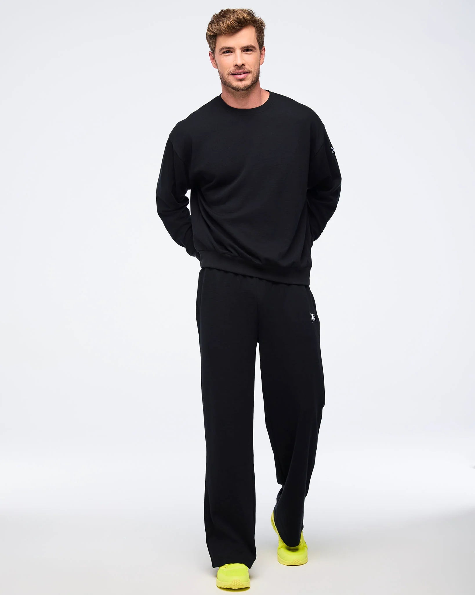Zumba Haus Oversized Waffle Sweatshirt B7