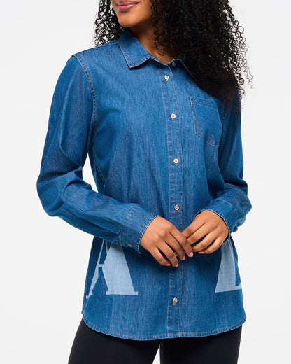 Zumba Haus Button Down B13