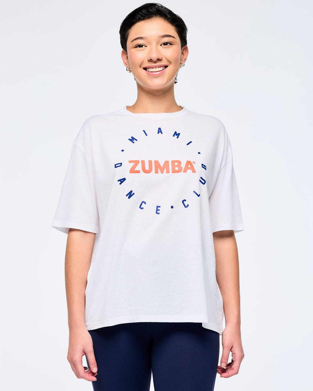 Victory Boxy Top With Turnback Hems Z11