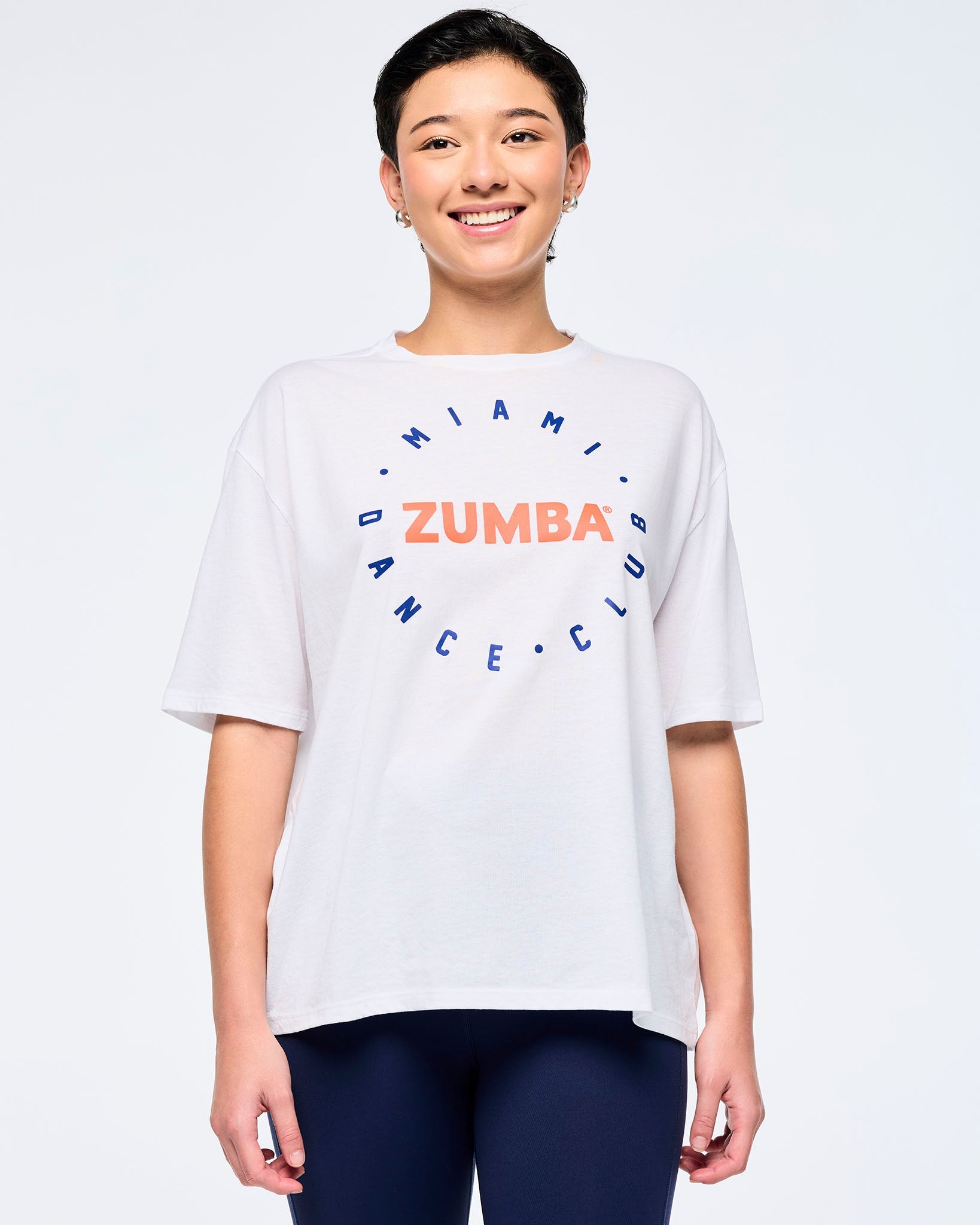 Victory Boxy Top With Turnback Hems Z11