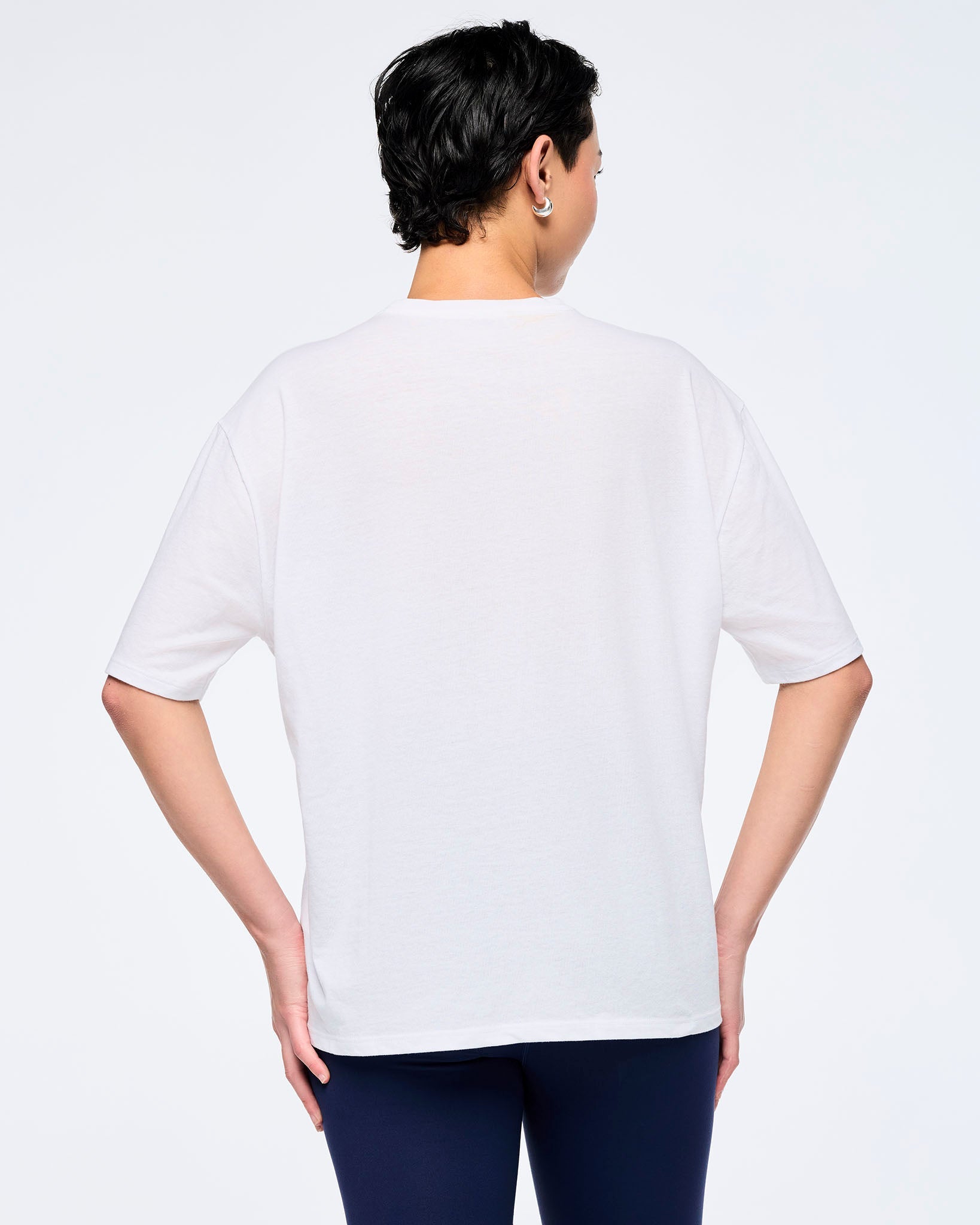 Victory Boxy Top With Turnback Hems Z11