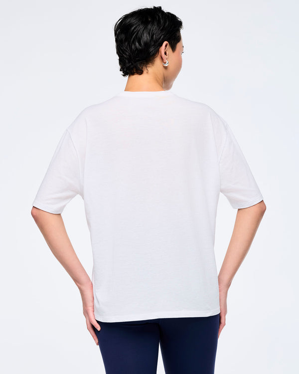 Victory Boxy Top With Turnback Hems Z11